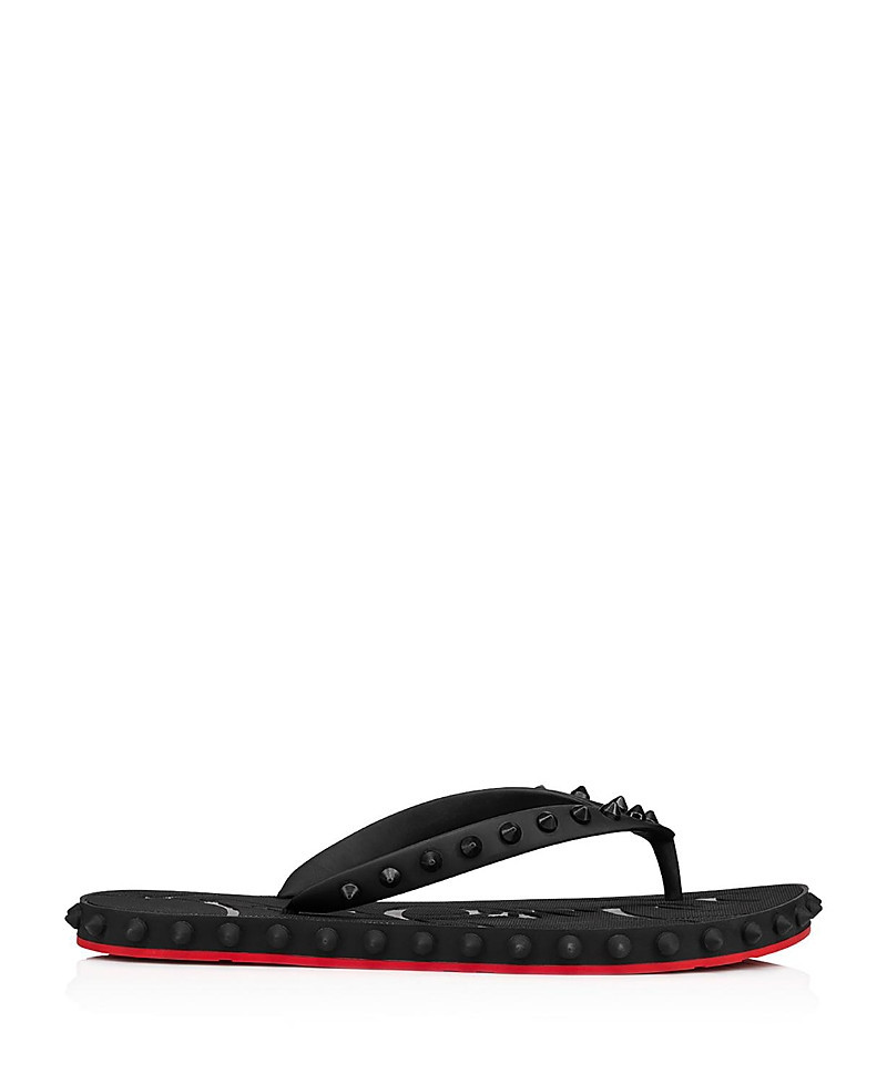 Christian Louboutin Women's Super Loubi Flip Rubber Sandals | Bloomingdale's (US)