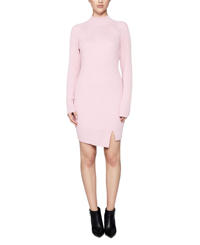 Bardot Ribbed-Knit Sweater Dress & Reviews - Dresses - Women - Macy's | Macys (US)