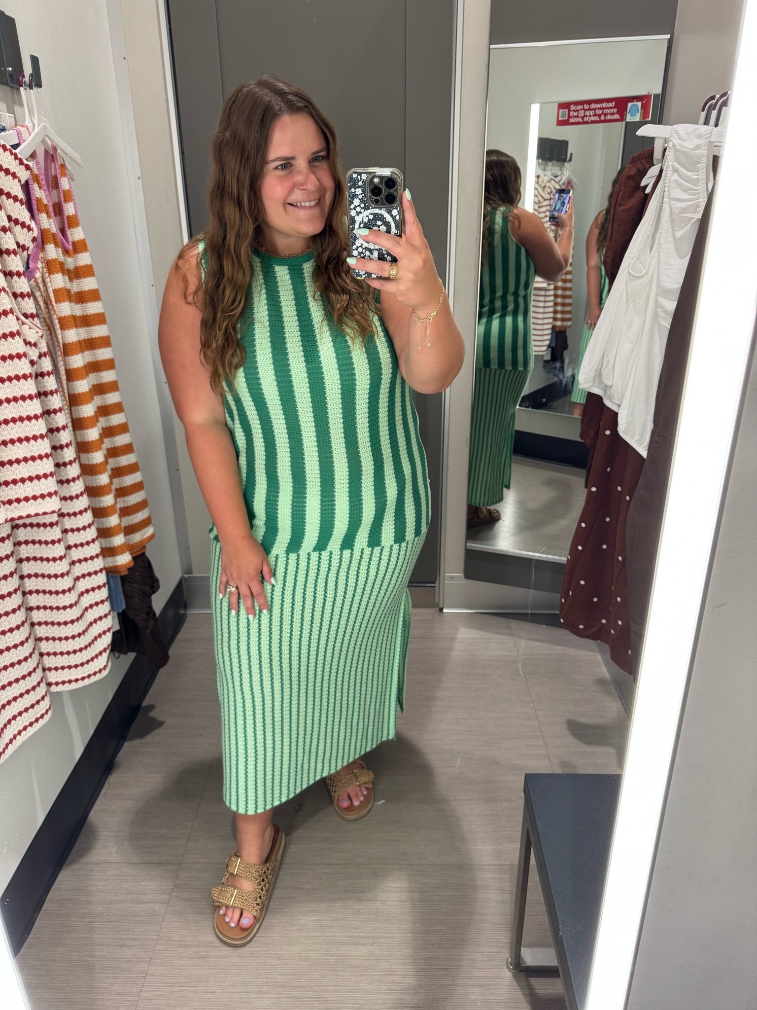 This @Target dress is such a fun color and pattern for summer! I’m in the xxl. I’m 5’1 and a size 16 for reference.

#LTKootd #LTKMidsize #LTKPlusSize