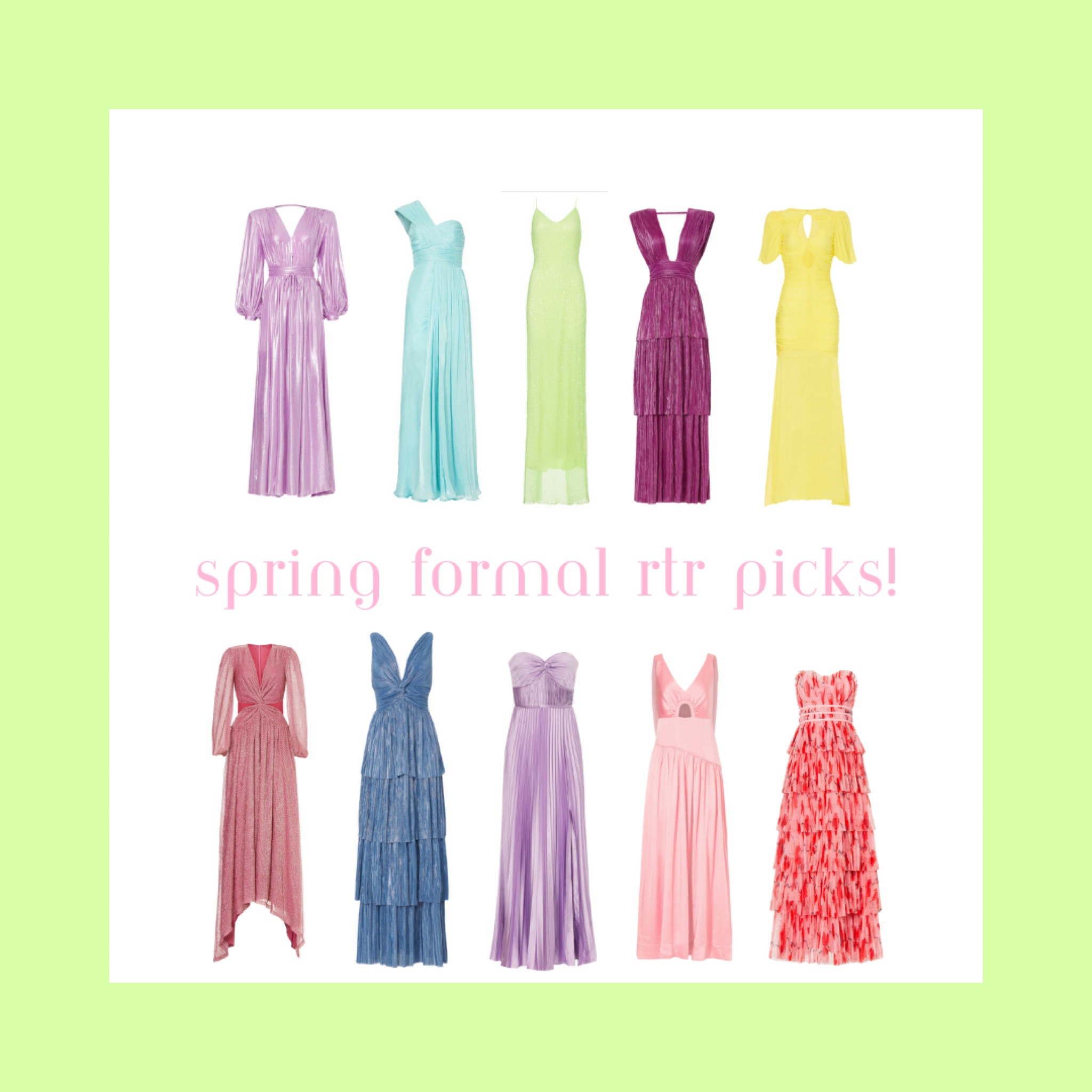 Rent the Runway finds for spring formal/ prom🪩✨

#LTKstyletip