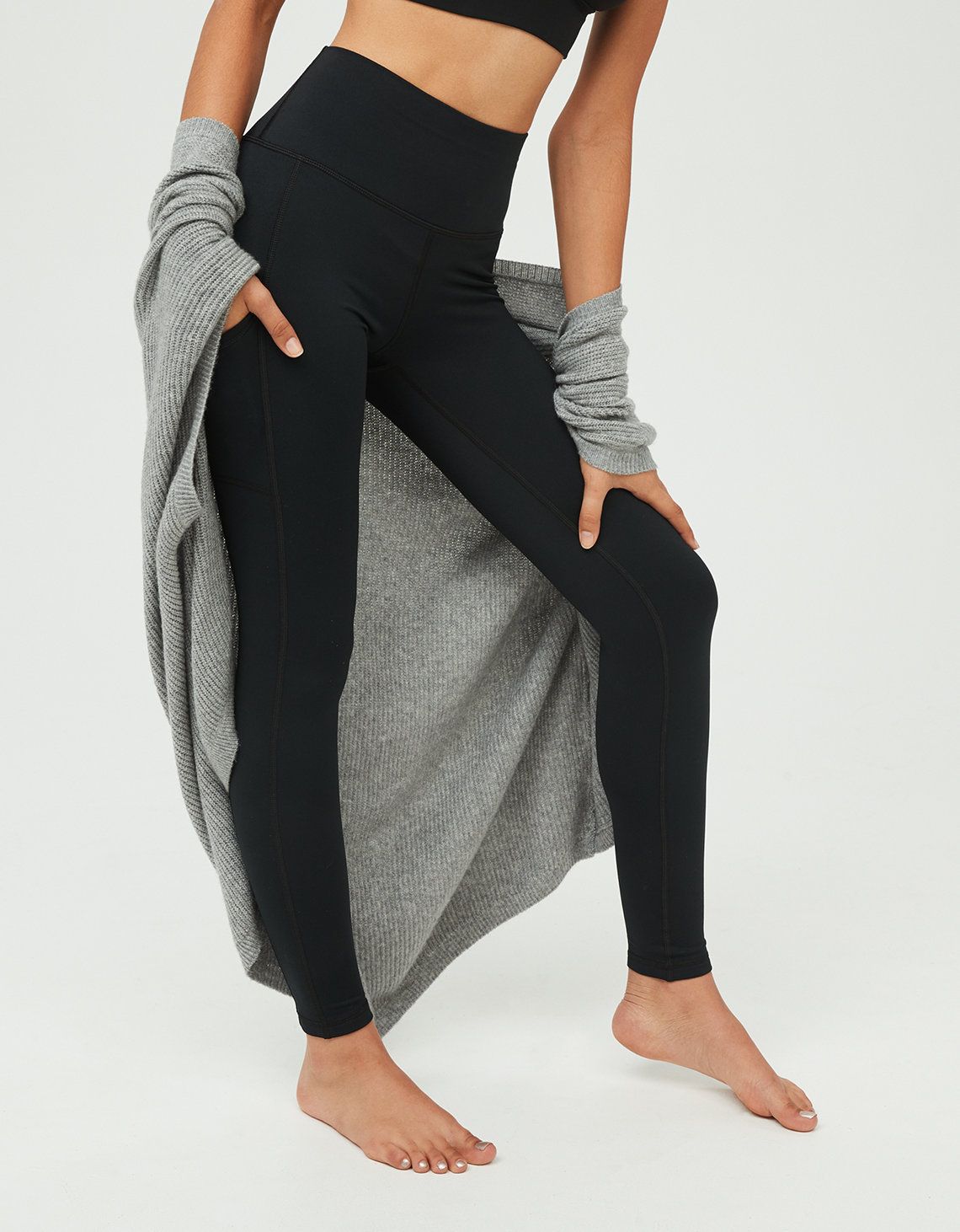 Aerie Play High Waisted Pocket Legging | American Eagle Outfitters (US & CA)