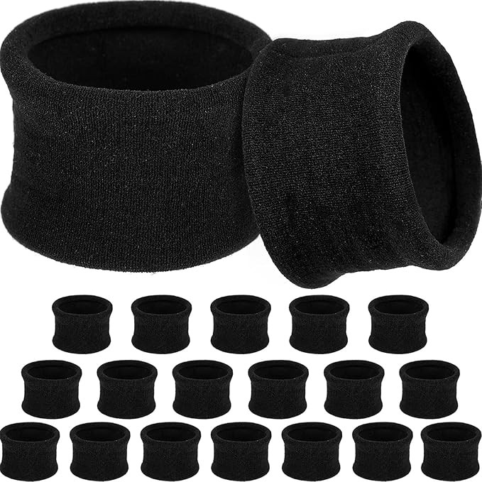 Amazon.com : EBOOT 20 Pieces Large Cotton Stretch Hair Ties Bands Rope Ponytail Holders Headband ... | Amazon (US)