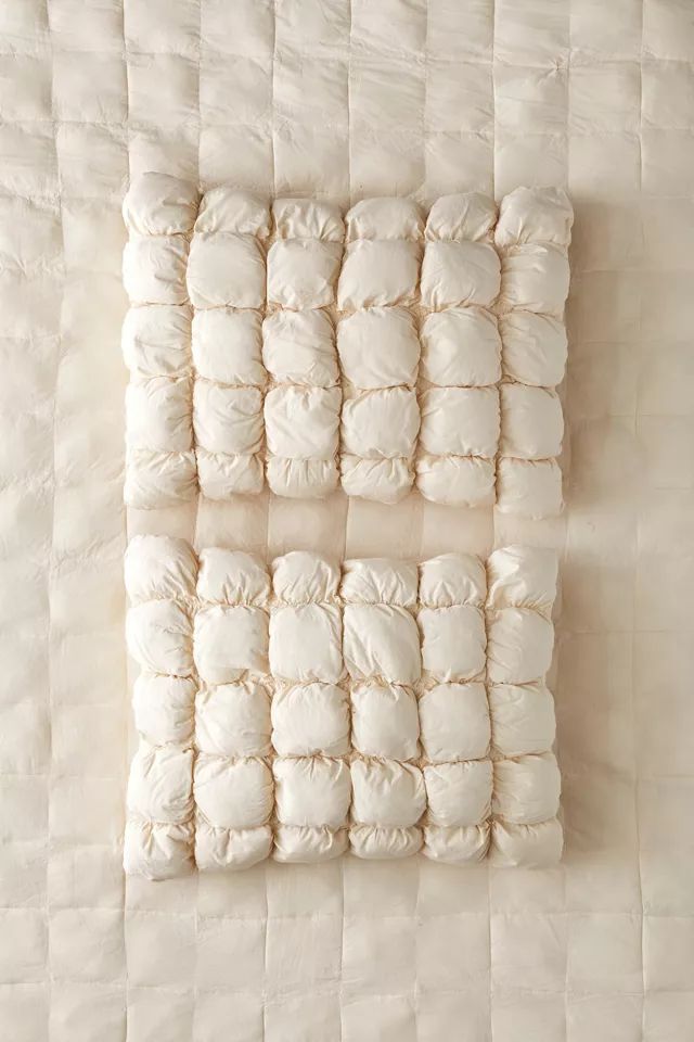 Marshmallow Puff Sham Set | Urban Outfitters (US and RoW)