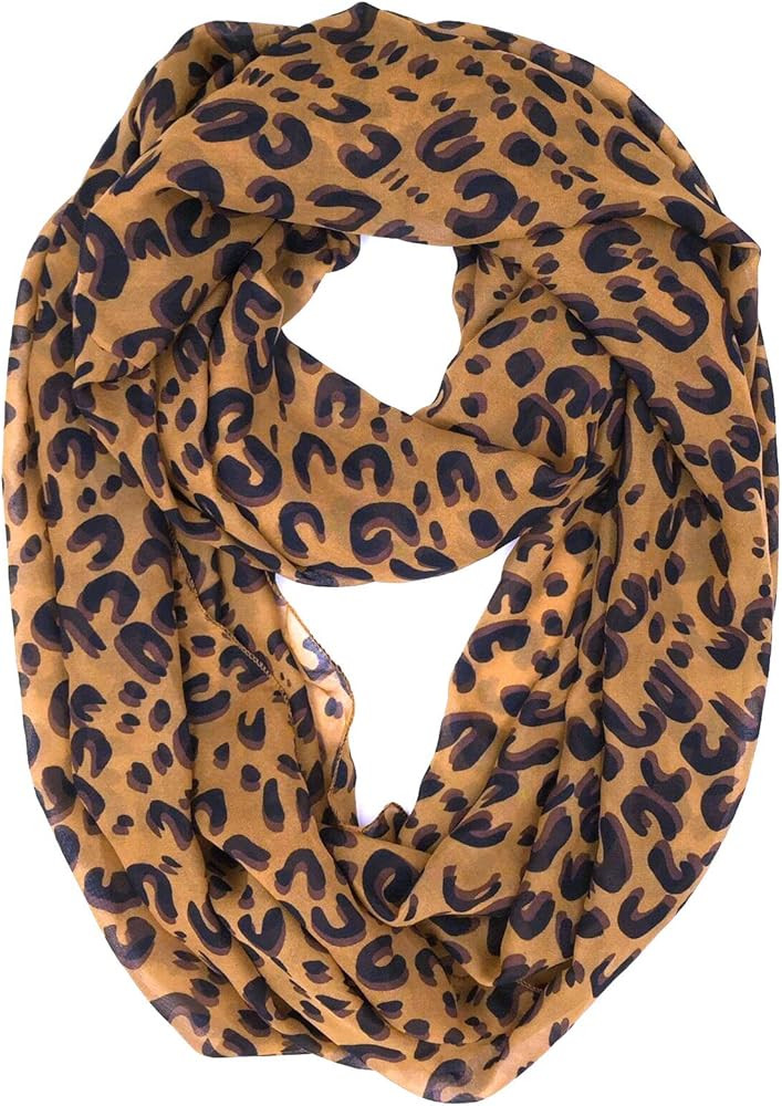 Tapp Collections™ Premium Soft Multicolor Sheer Infinity Scarf | Amazon (US)