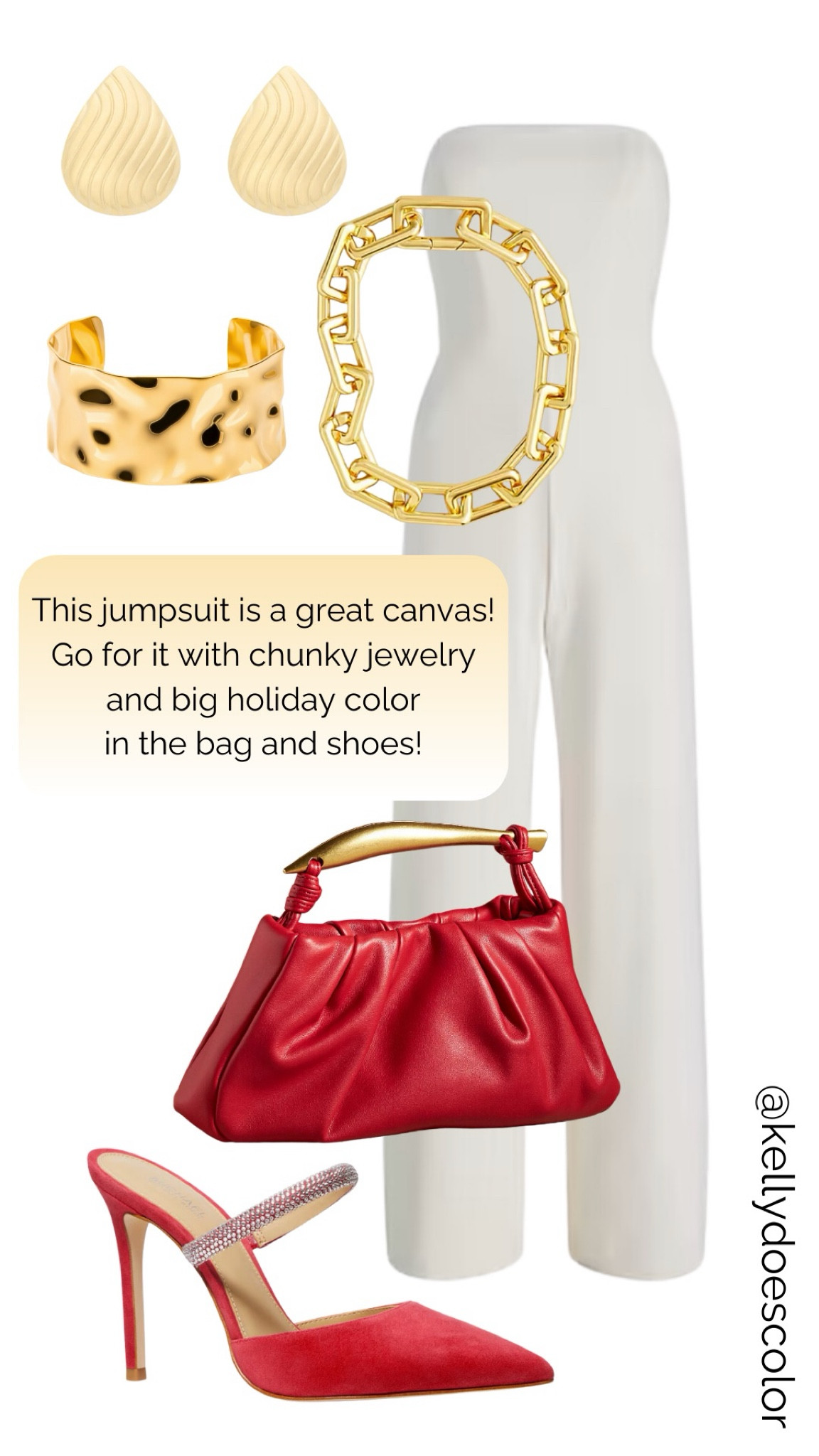 Springs GLOW in this shade of off-white and a bright, light spring red is the perfect pop for holiday 

#LTKHoliday #LTKStyleTip