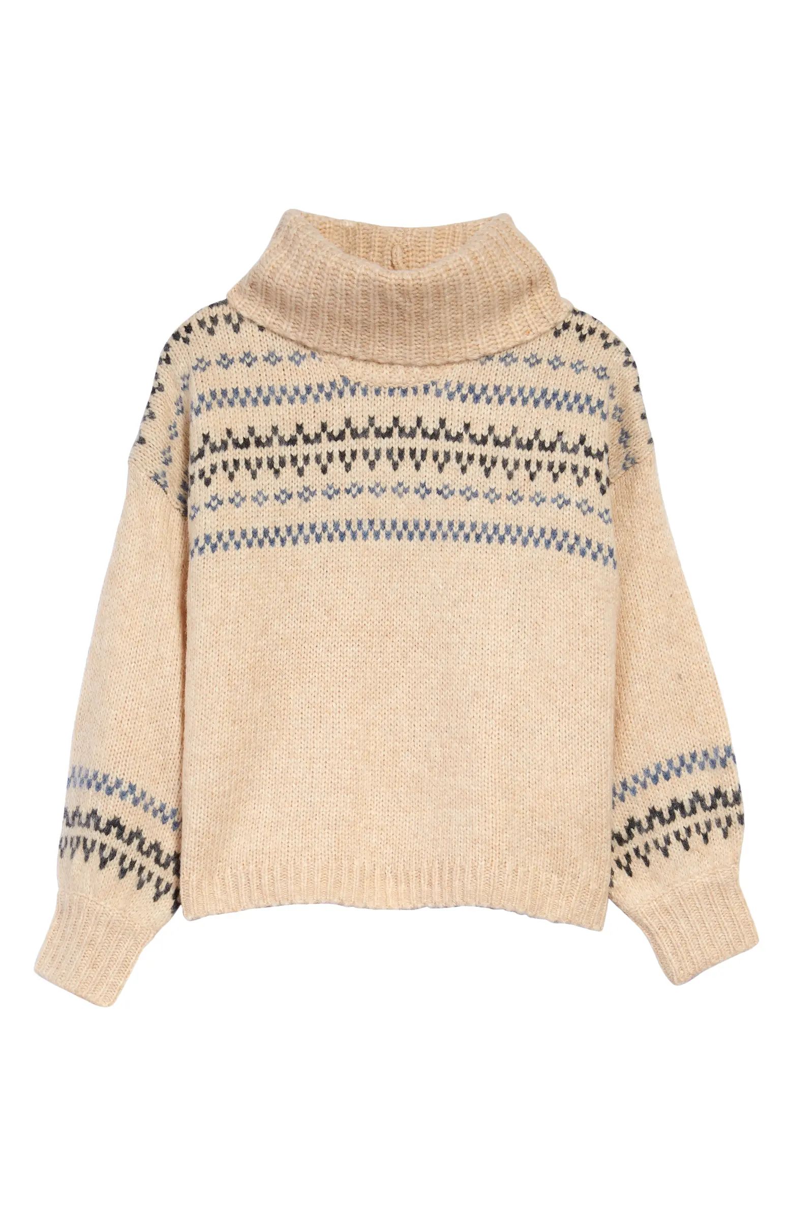 Somervell Fair Isle Turtleneck Sweater | Nordstrom