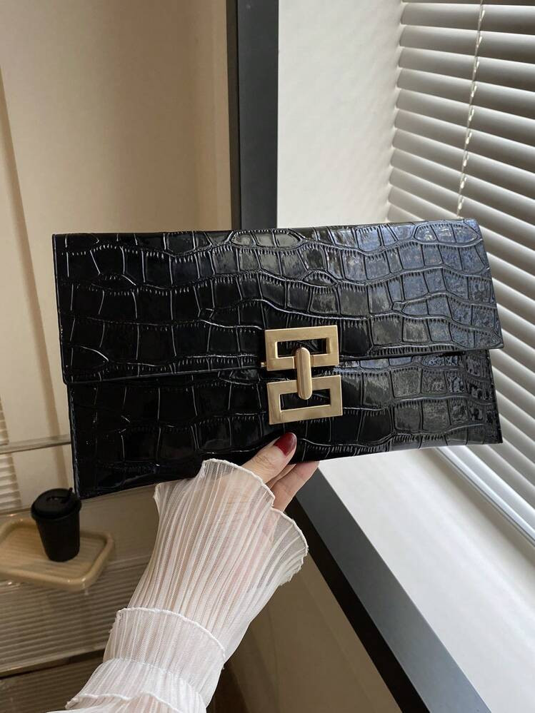 New Arrival Light Luxury High-End Versatile Shoulder & Clutch Bag, Fashionable Clutch Bags For Woman , Wedding | SHEIN