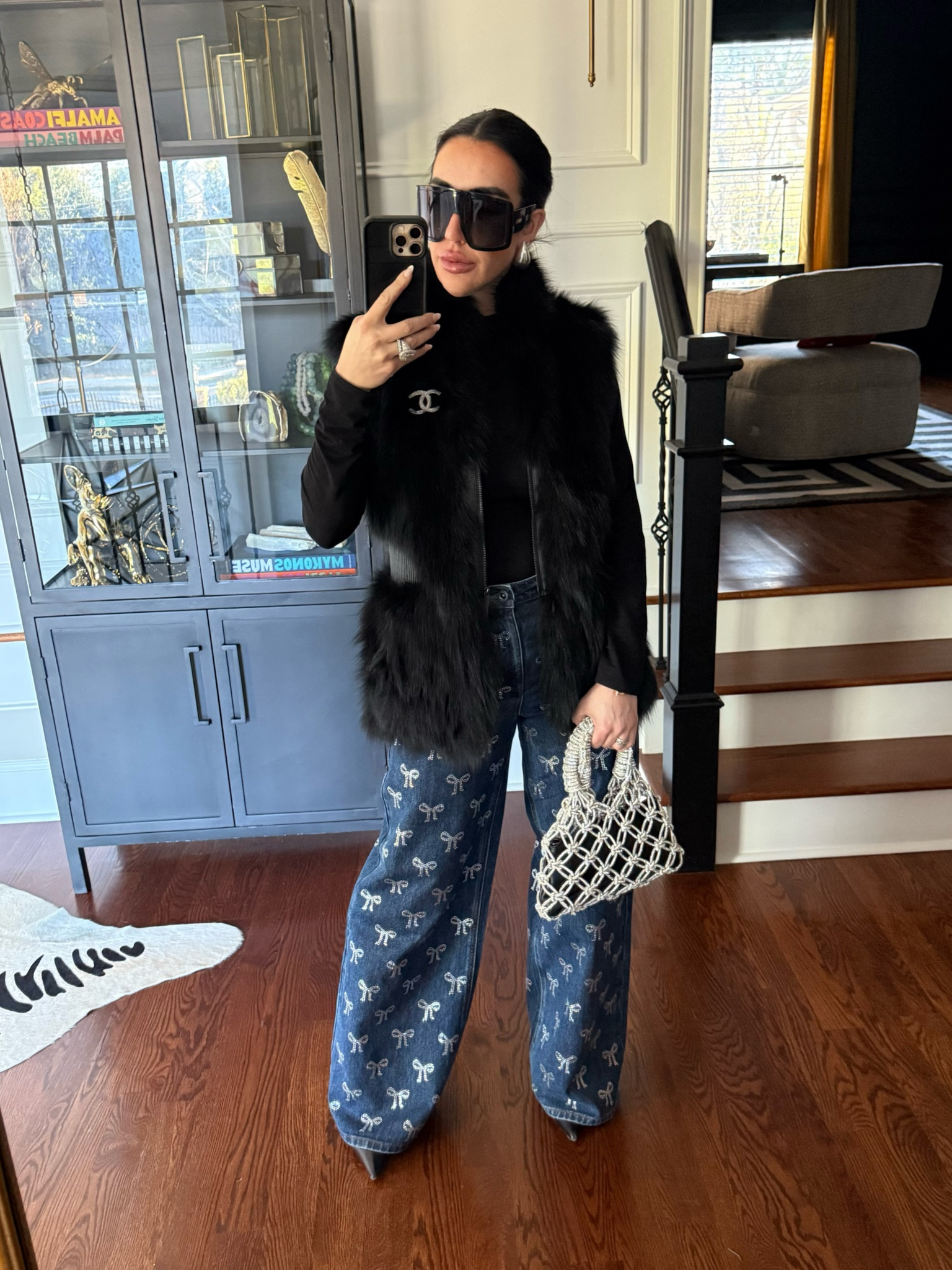 Self Portrait Jeans, Chanel Brooch, Vintage Fur, Rock Knot Handbag

#LTKItBag #LTKSeasonal #LTKStyleTip
