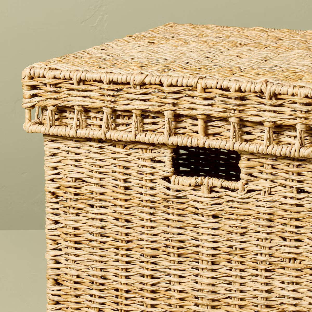 Woven Garden & Outdoor Patio Storage Box - Hearth & Hand™ with Magnolia | Target