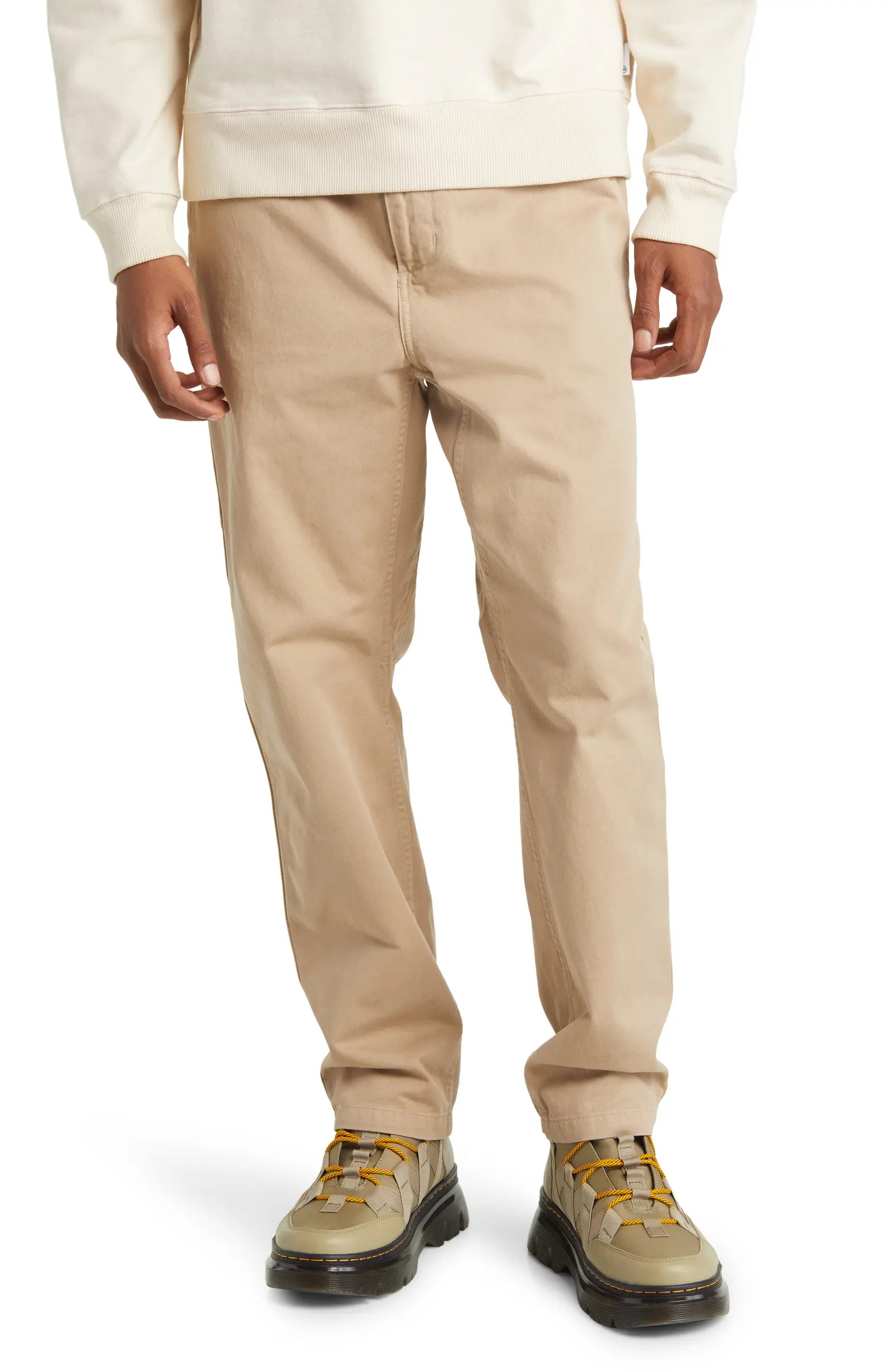 Flint Straight Leg Twill Pants | Nordstrom