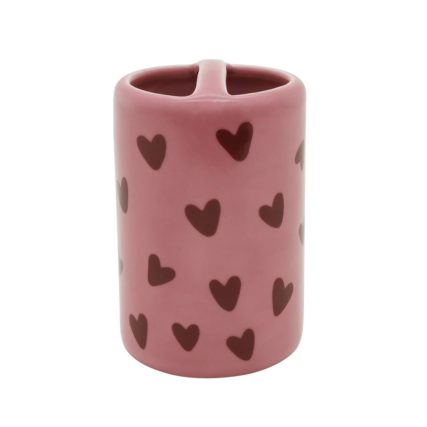 Celebrate Together Valentine's Day Pink & Red Hearts Toothbrush Holder | Kohl's