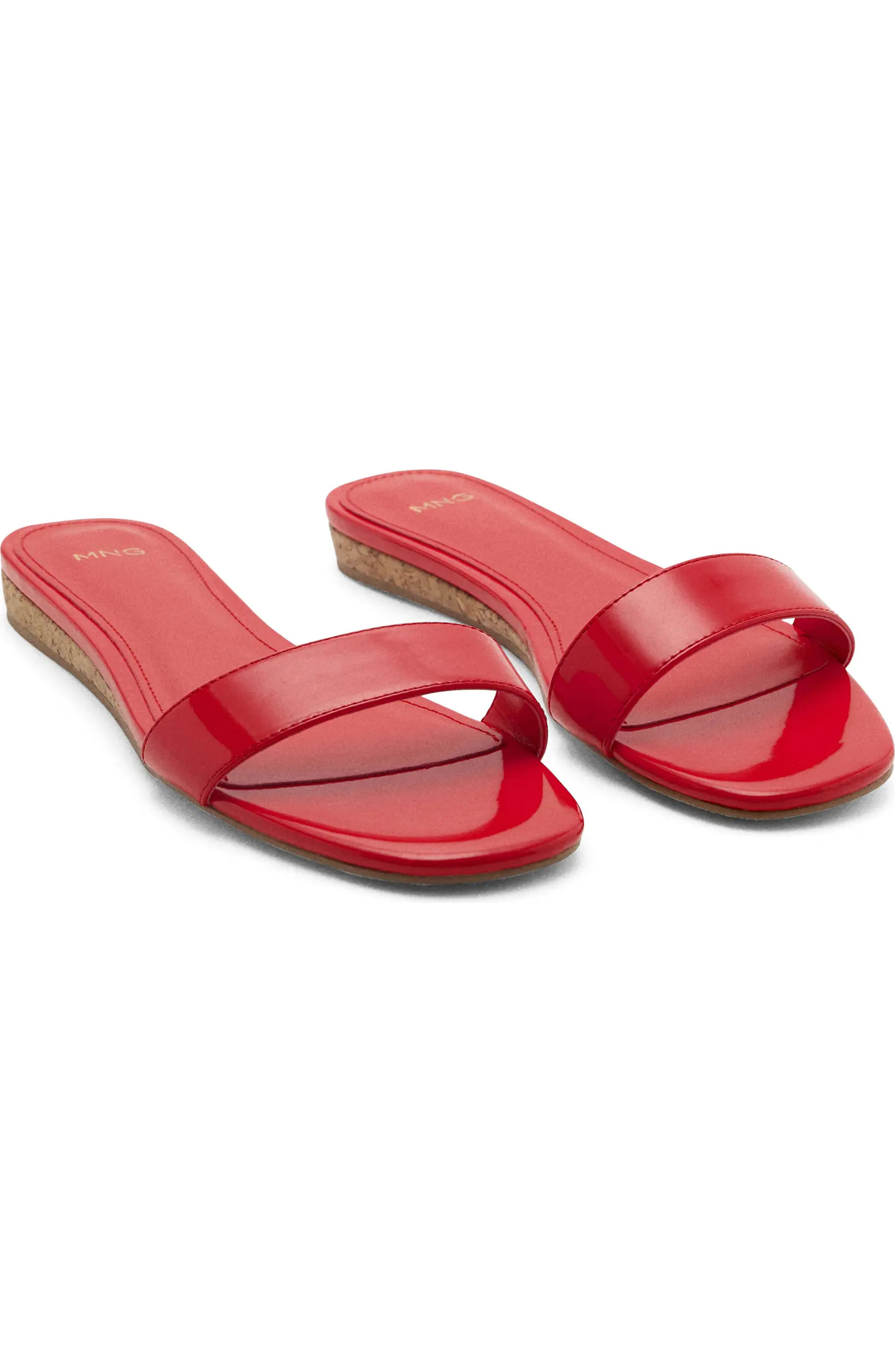 MANGO Slide Sandal (Women) | Nordstrom | Nordstrom