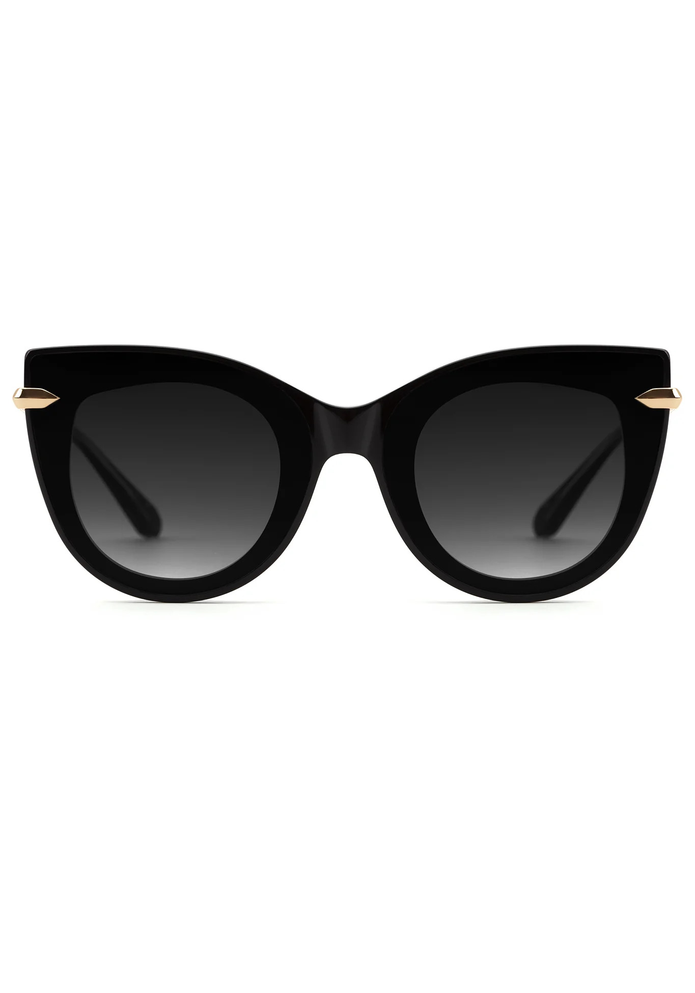 Black and Crystal 24K | KREWE Eyewear