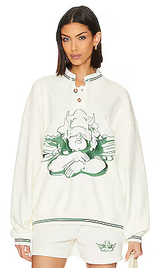 Boys Lie Cherub University Henley Crew in White from Revolve.com | Revolve Clothing (Global)