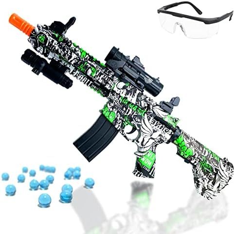 Gel Gun - ZoffyFabrizio Orbeez Gun with 30000 Splatter Balls, Assembled Gel Ball Blaster Pistol Toy  | Amazon (US)