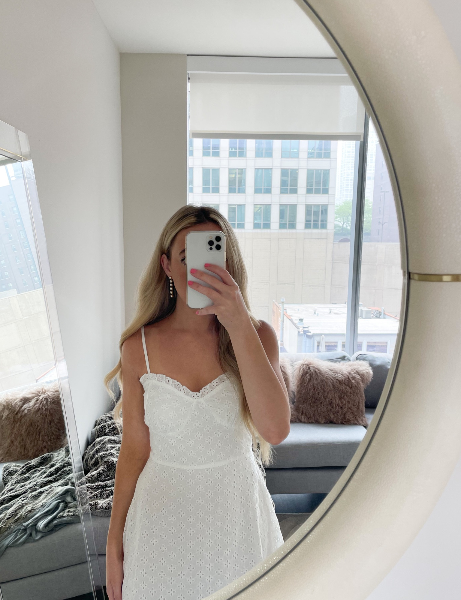 white summer dress
earrings for bride
engagement photo dress
bride to be 
affordable white dresses 

#LTKstyletip #LTKwedding #LTKunder100