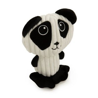 TrustyPup Silent Squeak Big Head Panda Dog Toy - M | Target