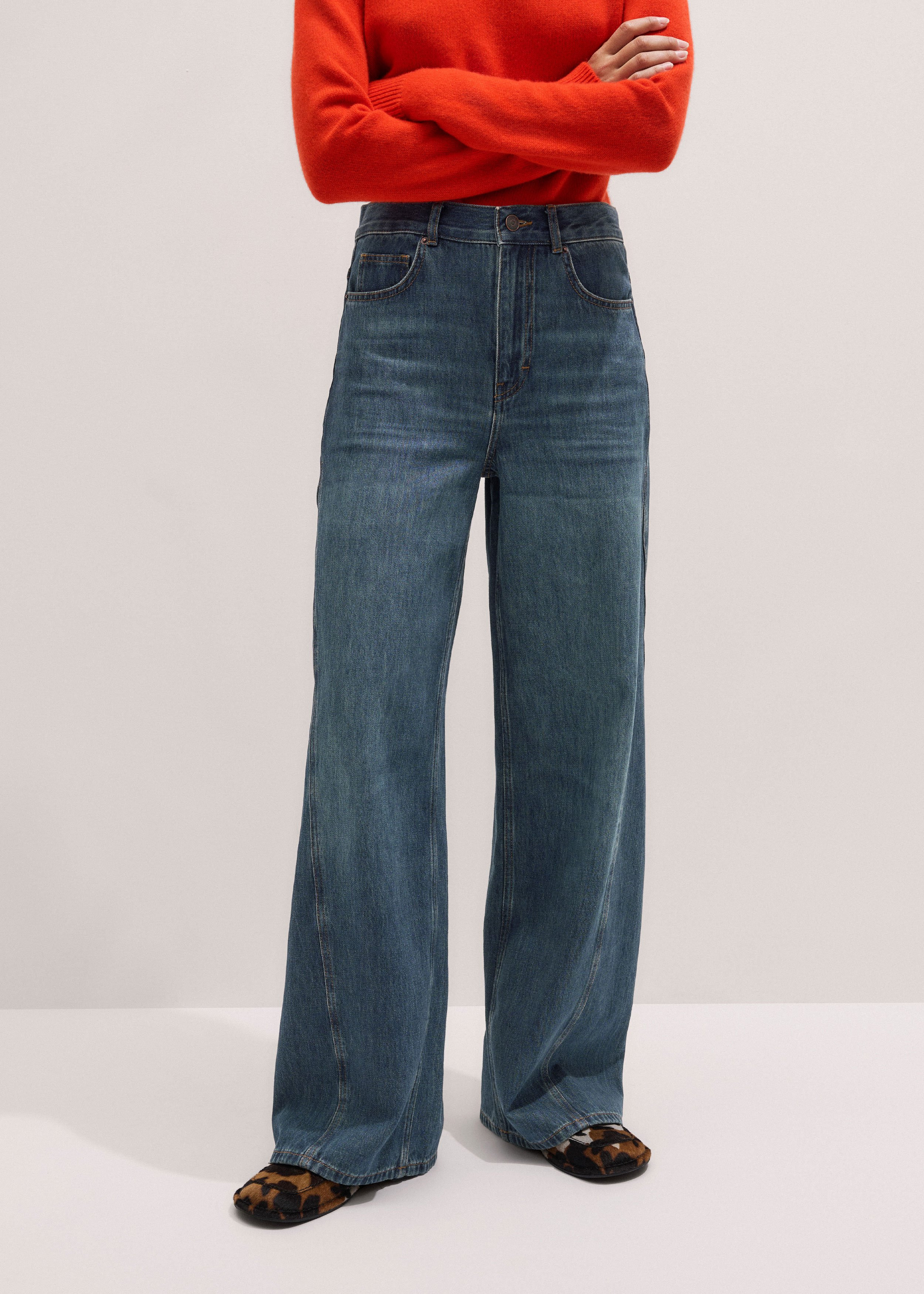 Insert Straight Jean Midweight Denim | ME+EM US