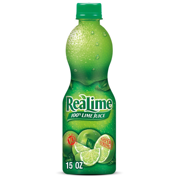 ReaLime 100% Lime Juice, 15 fl oz bottle | Instacart