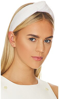 Linen Knotted Headband
                    
                    Lele Sadoughi | Revolve Clothing (Global)