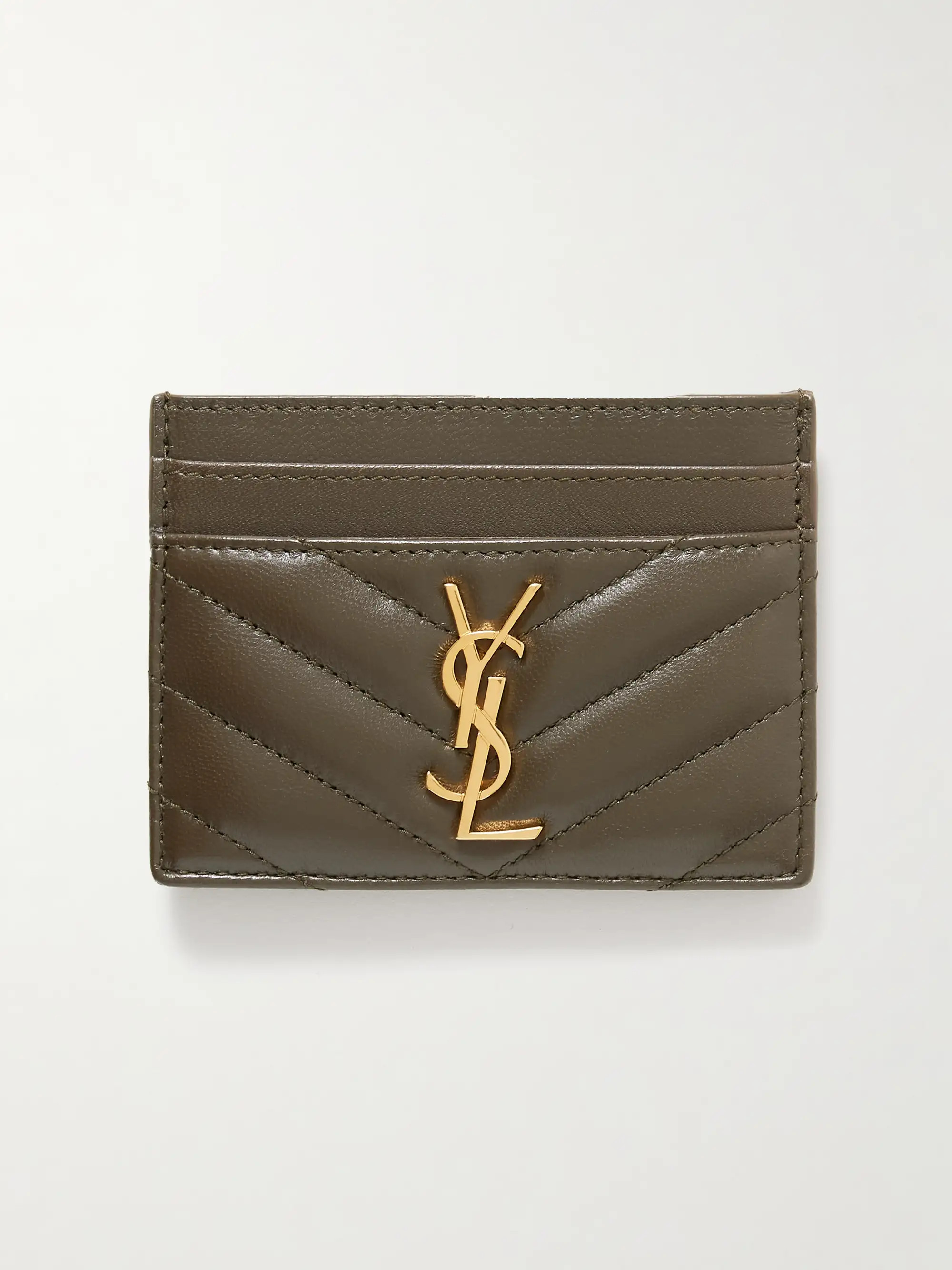 Cassandre matelassé leather cardholder | NET-A-PORTER (UK & EU)