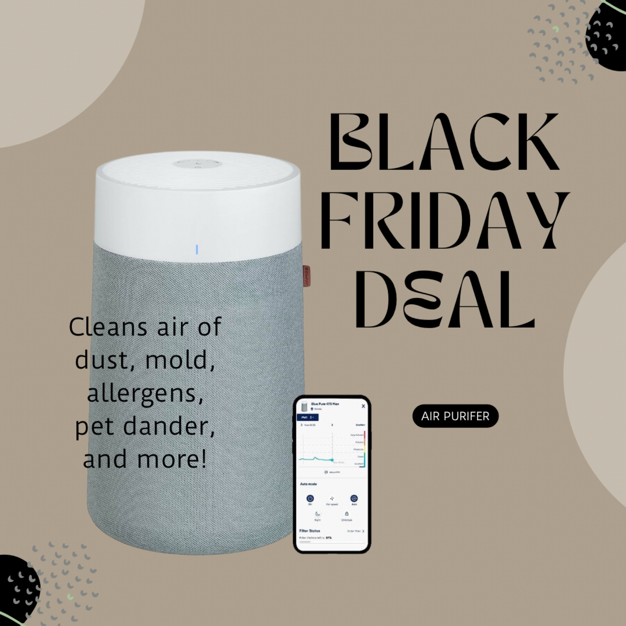 Best to take care of mold pet dander and other allergens in your home! 

#LTKGiftGuide #LTKCyberWeek #LTKHome