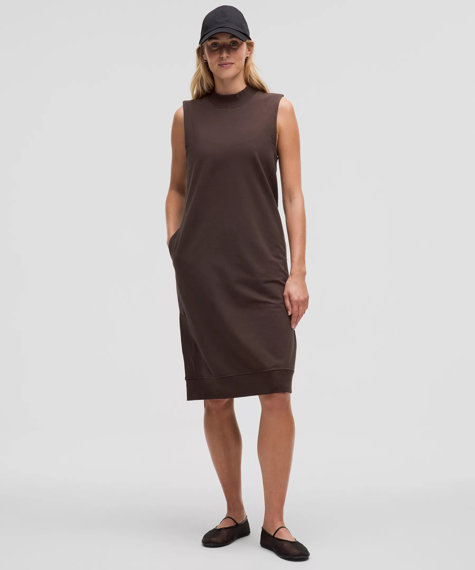 Sleeveless French Terry Dress | Women's Dresses | lululemon | Lululemon (US)