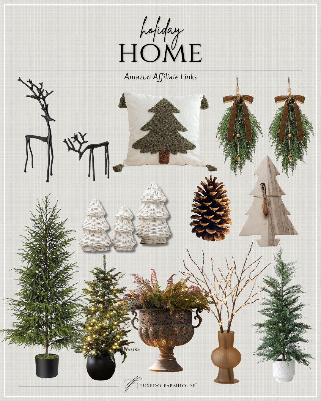 Amazon - Holiday Home

Festive decor ideas to brighten up your home! Perfect for the holidays.

Seasonal, home decor, holiday, wreaths, candles, swags, trees, reindeer, Christmas, snowmen, trays, bells, pillows, ornaments 

 #LTKHoliday #LTKSeasonal #LTKHome