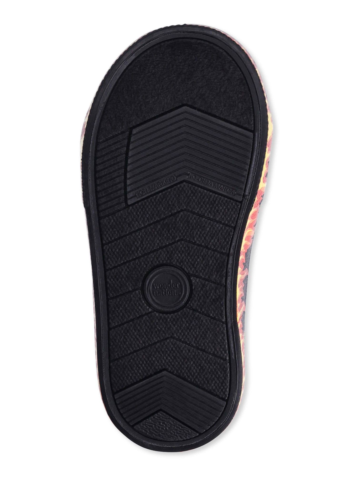 Wonder Nation Toddler Boys Casual Flame High Top | Walmart (US)