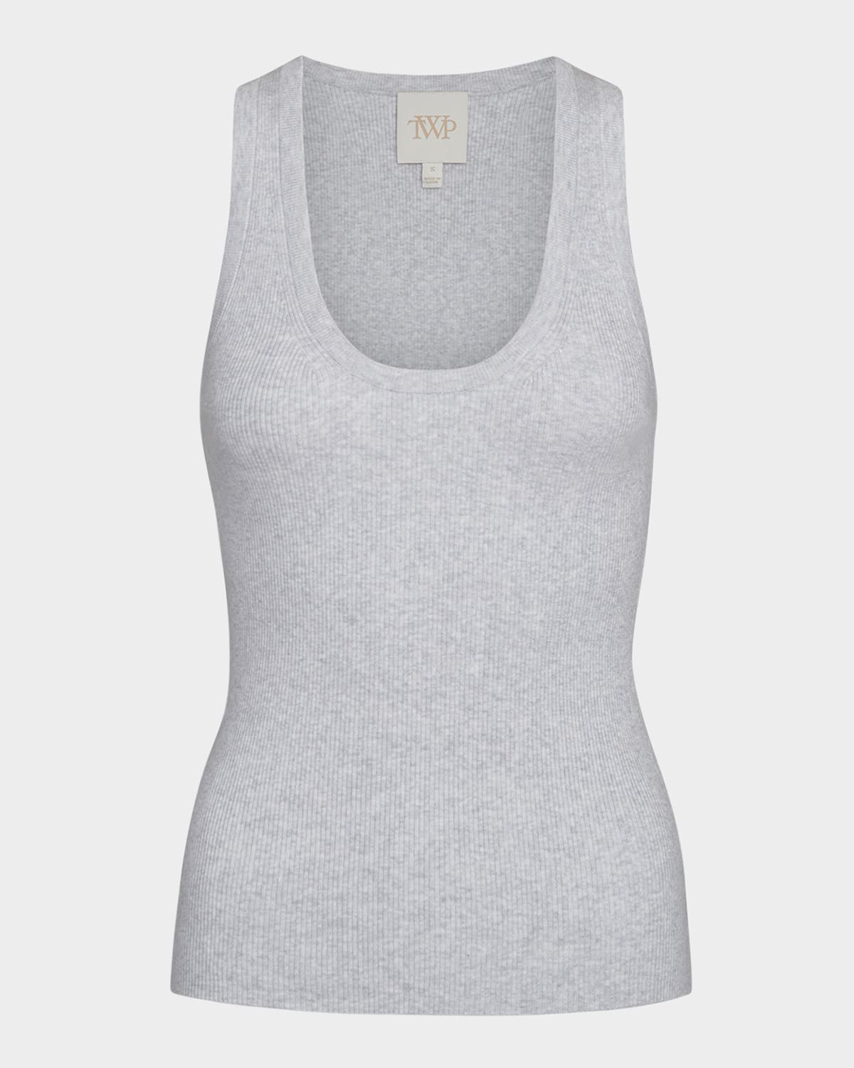 Ribbed Wool Tank Top | Neiman Marcus