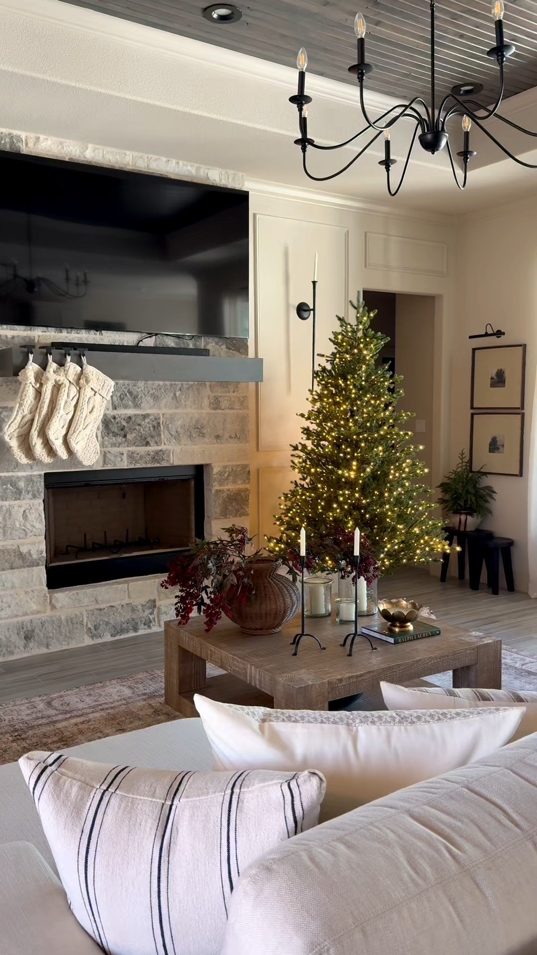 Christmas 2025 decor. 
Still have a lot to do but I’m loving the simplicity of where we are at now. ❤️

#LTKSeasonal #LTKHoliday #LTKHome