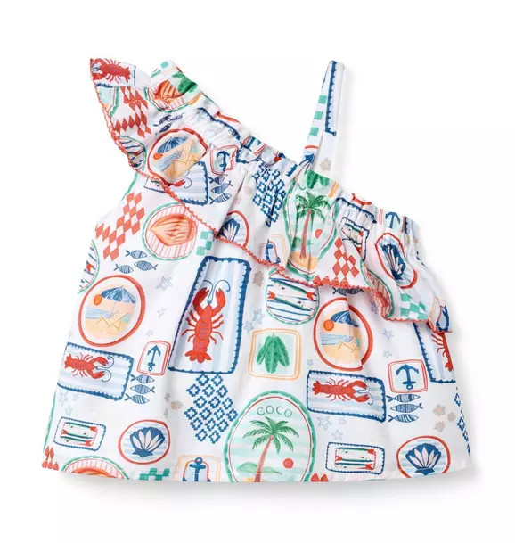 Nantucket Coast Ruffle Top | Janie and Jack