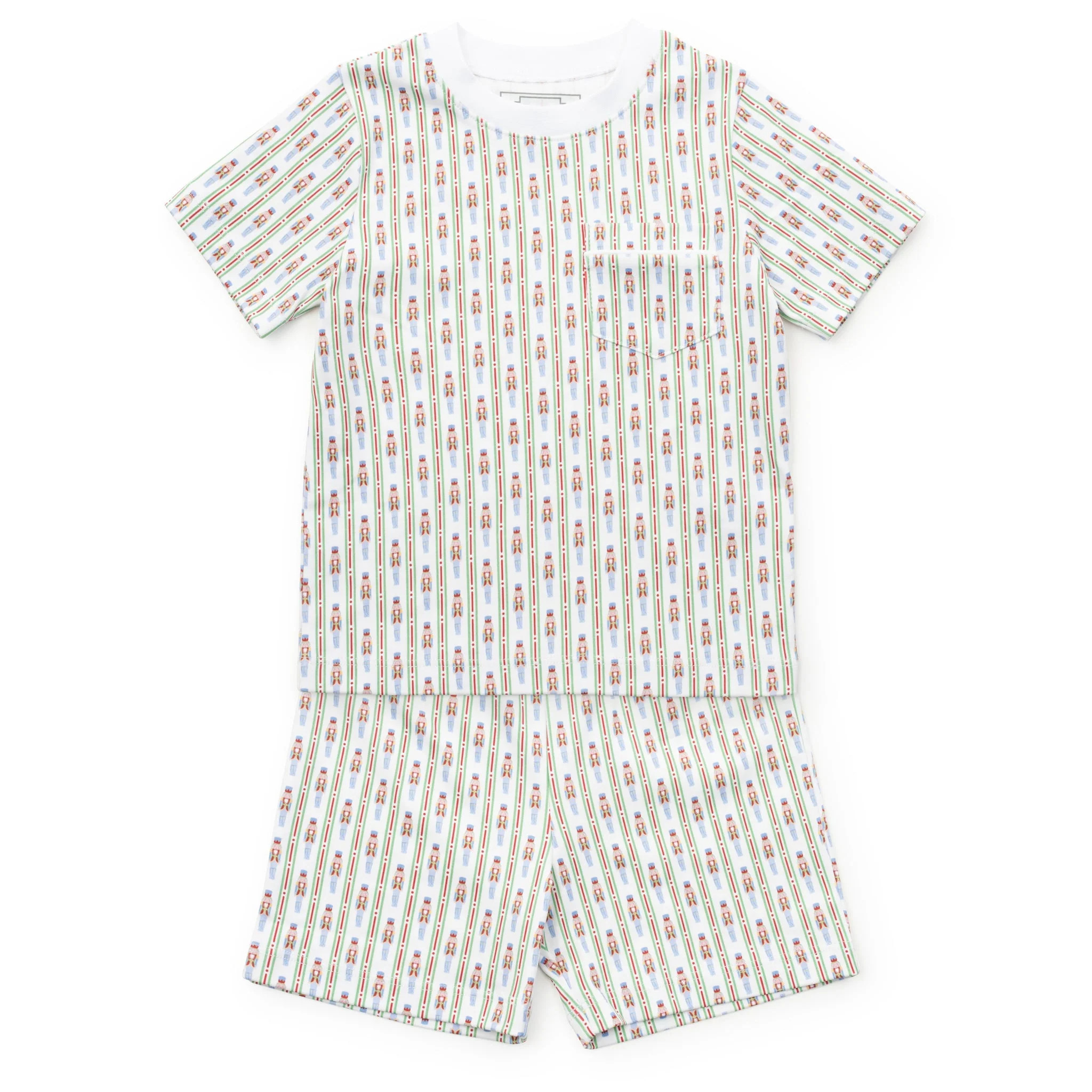 Charles Boys' Short Set - Nutcracker Stripe | Lila and Hayes