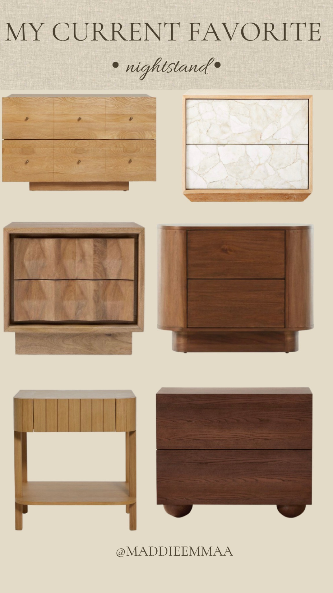current favorite nightstands 

lulu and Georgia. Cb2, west elm, urban,

#LTKhome