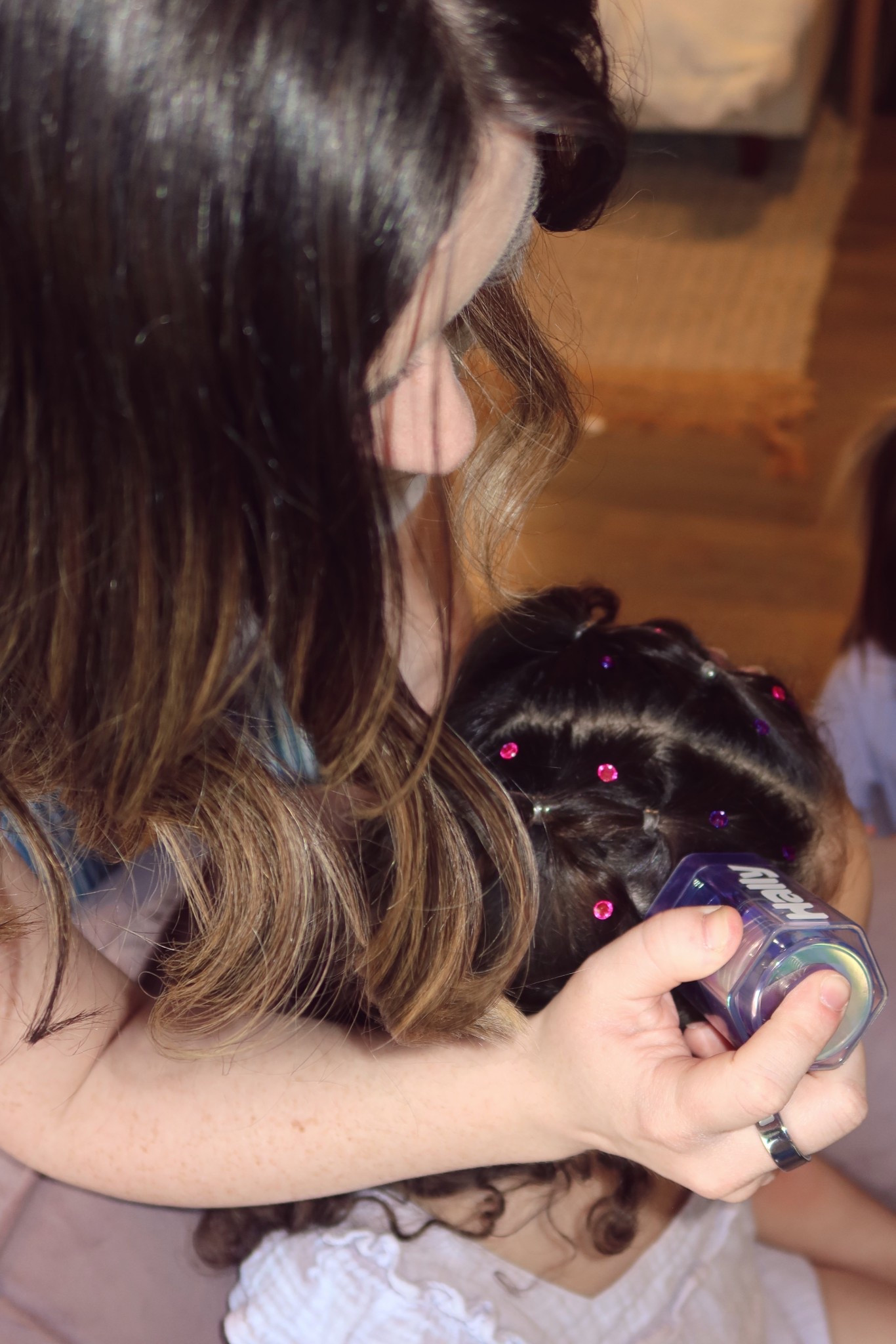 Hair jewels! My toddler girls LOVED them! The jewels have adhesives on the back so they come off easily 💎

#LTKBeauty #LTKFestival #LTKKids