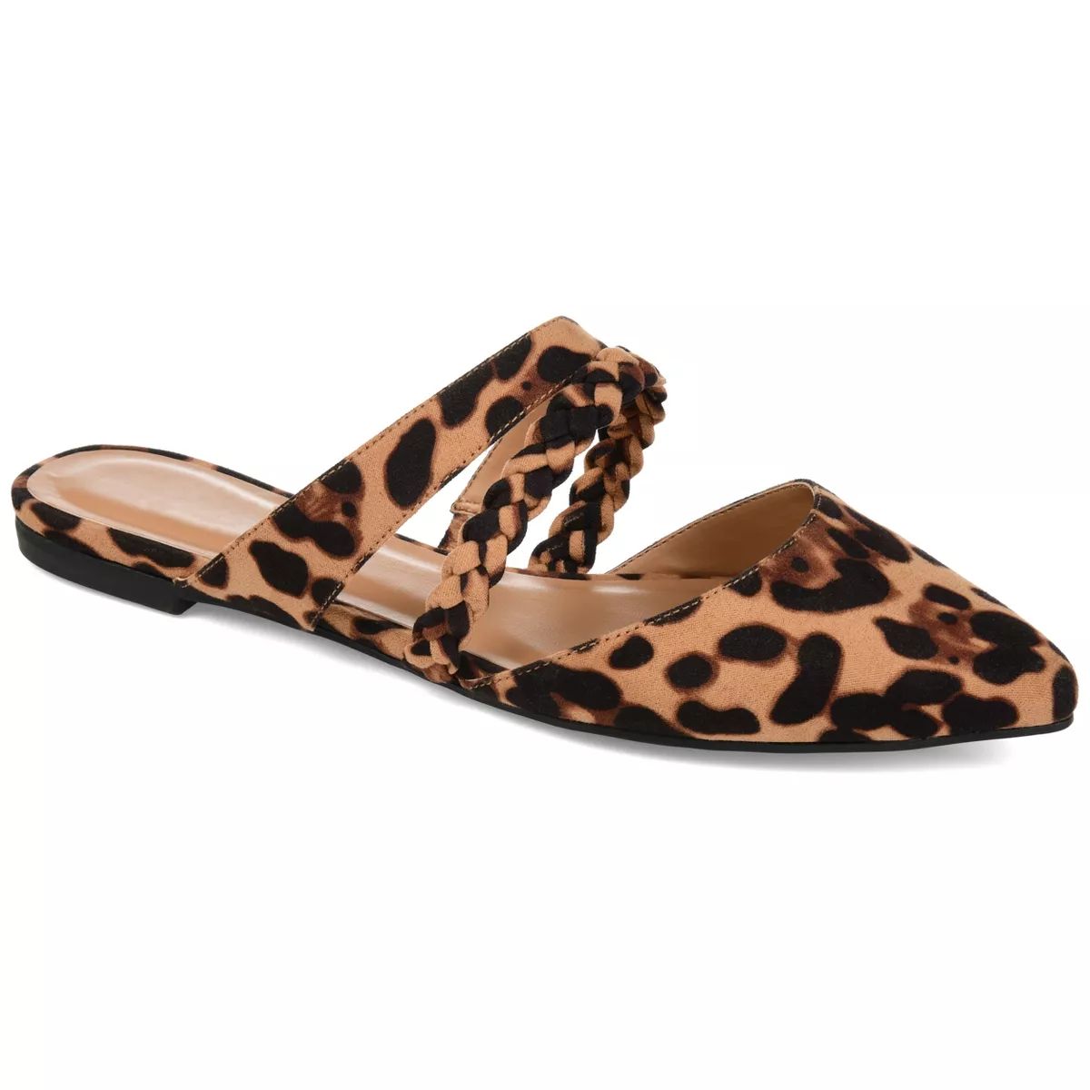 Journee Collection Womens Olivea Tru Comfort Foam Slip On Almond Toe Mules Flats | Target