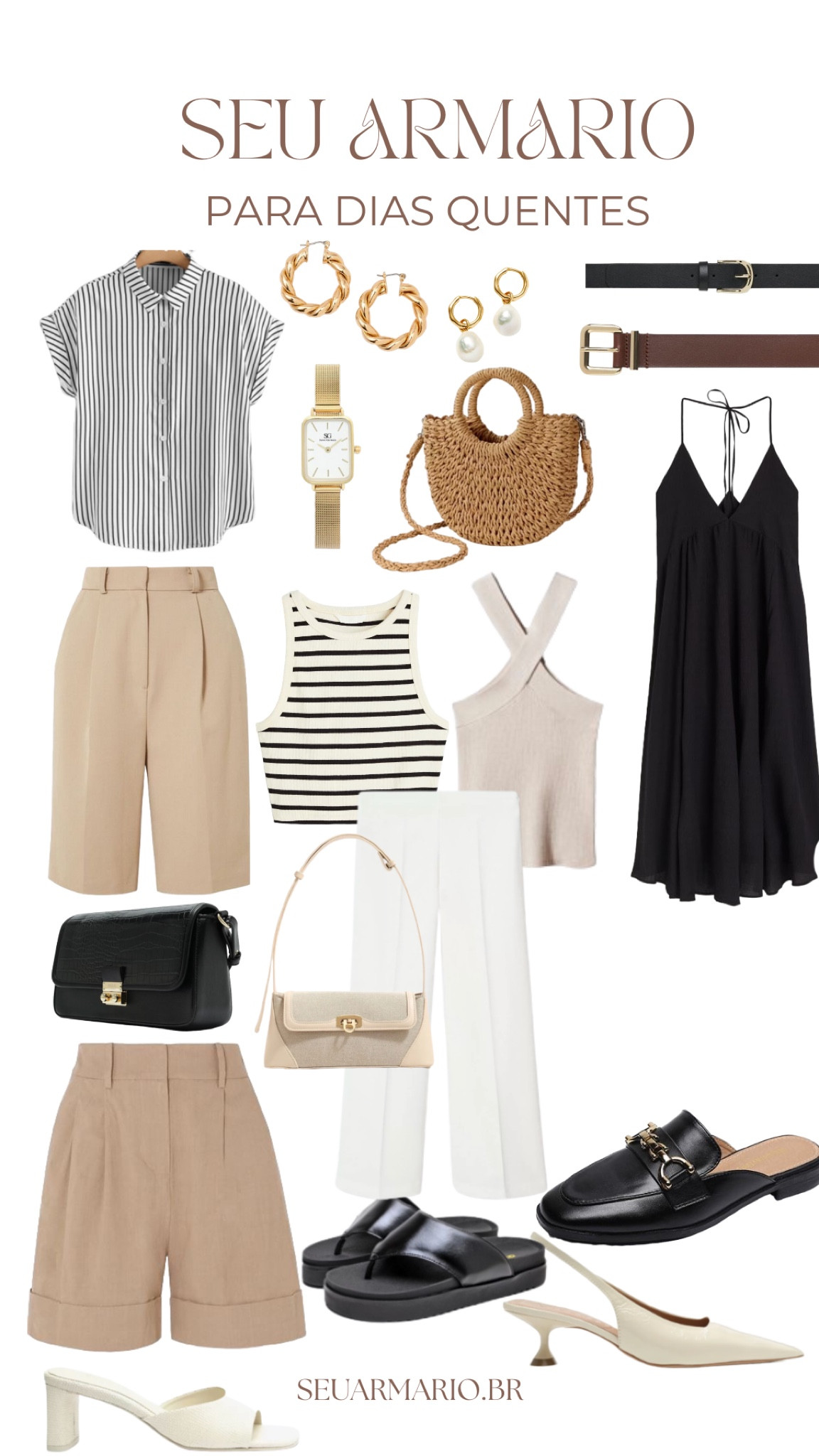 Seu armário para dias quentes ☀️🌻
O verão é uma estação maravilhosa, e separamos algumas ideias de composições frescas para o seu passeio em dias quentes e ensolarados ❤️☀️✨

#LTKbrasil #LTKSeasonal