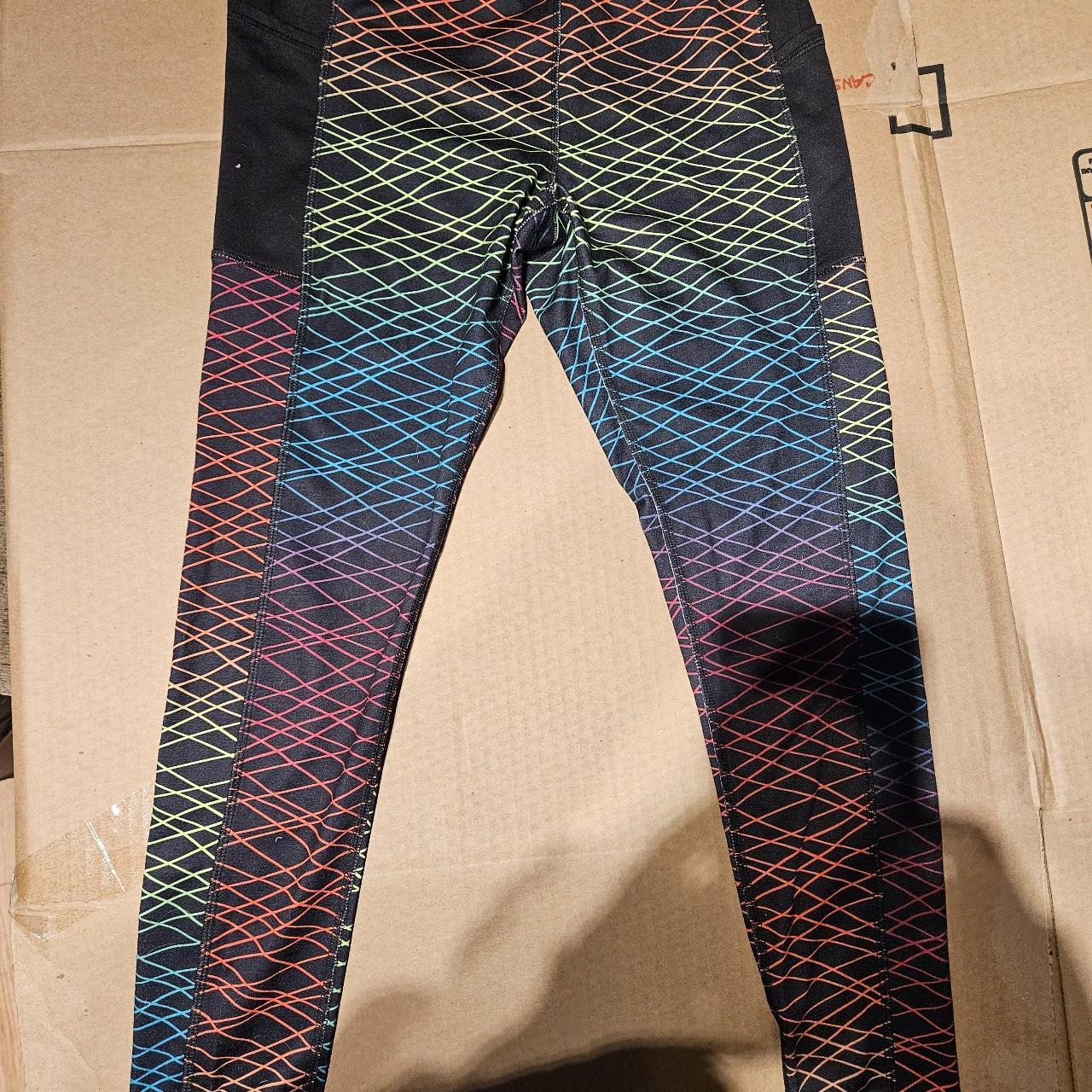 Athletic Works Women's Leggings - Multi/Black - XL | Depop US