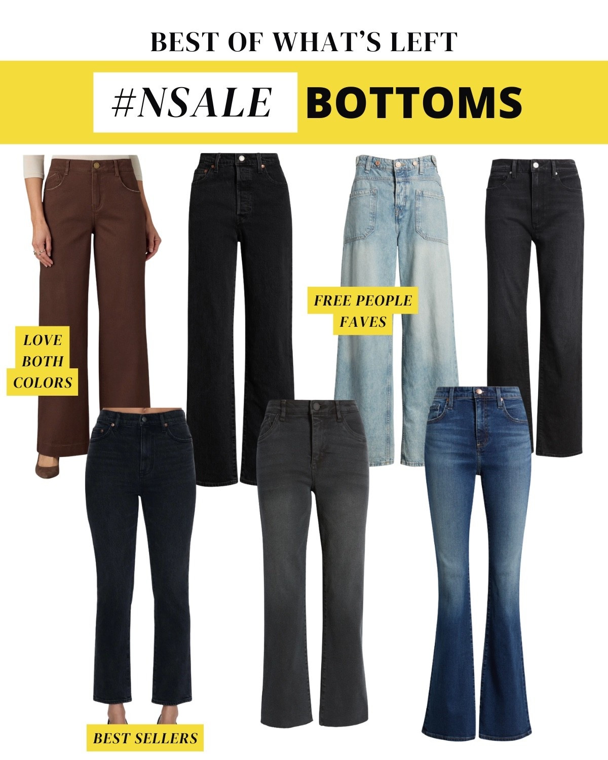 🍎bottom jeans + more in the #nsale ++++ they are all still available 👇👇👇

#LTKSaleAlert #LTKootd #LTKWorkwear