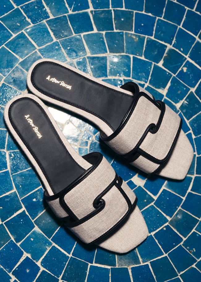 Woven Leather Slides | & Other Stories (EU + UK)