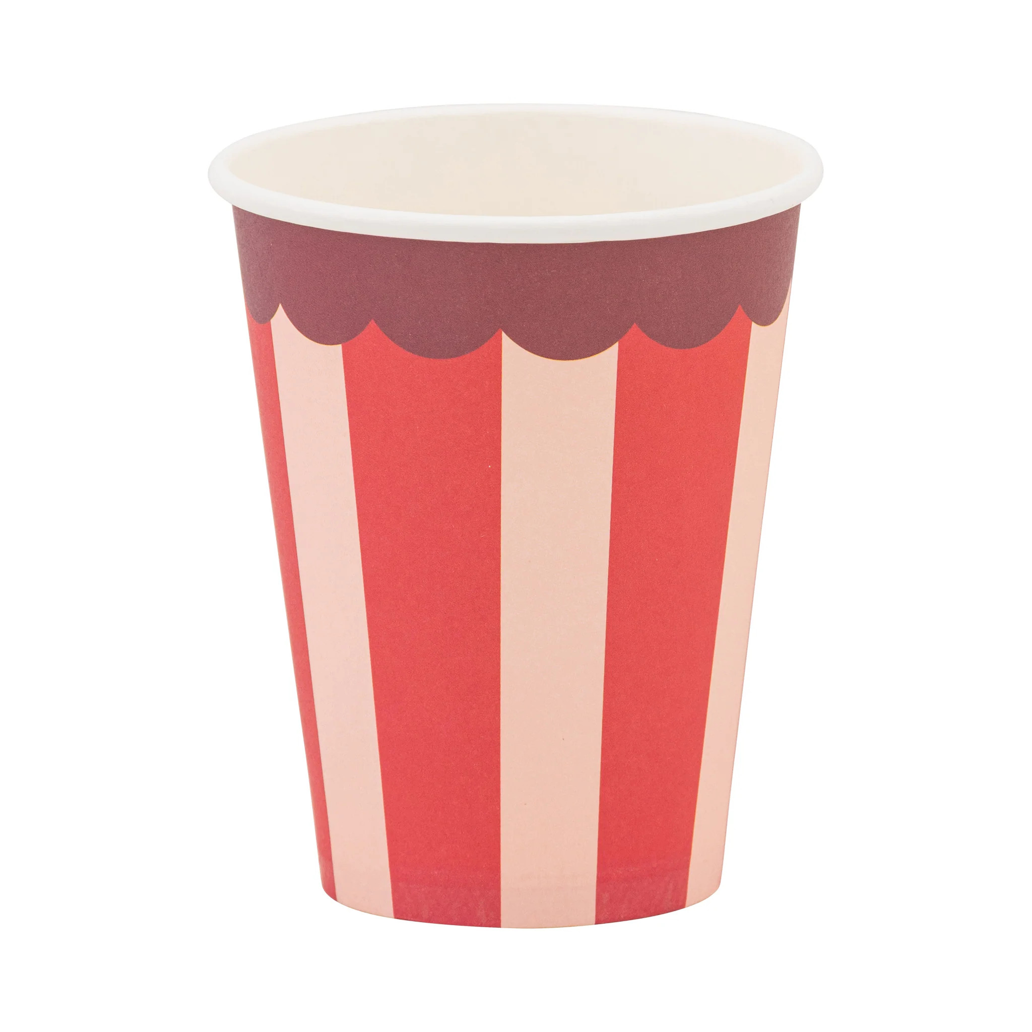 Pink & Red Striped Party Cup | My Mind's Eye