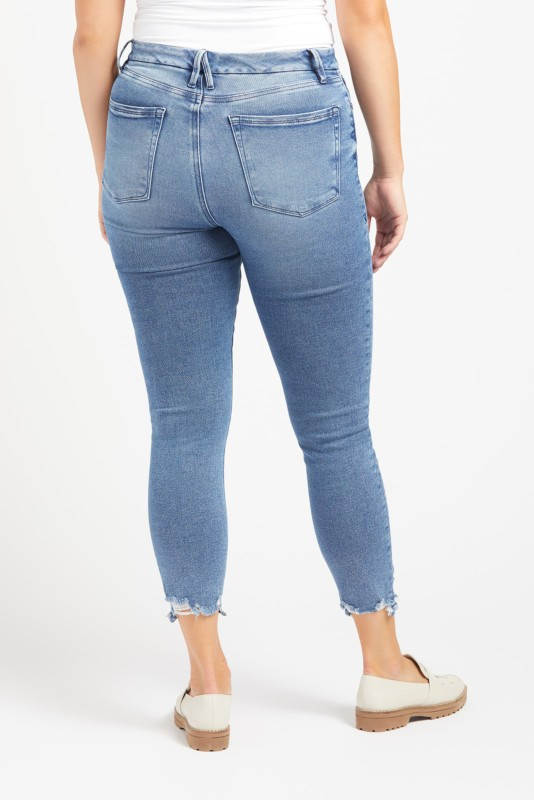 GOOD AMERICAN Good Legs Crop Chewed Hem | EVEREVE | Evereve