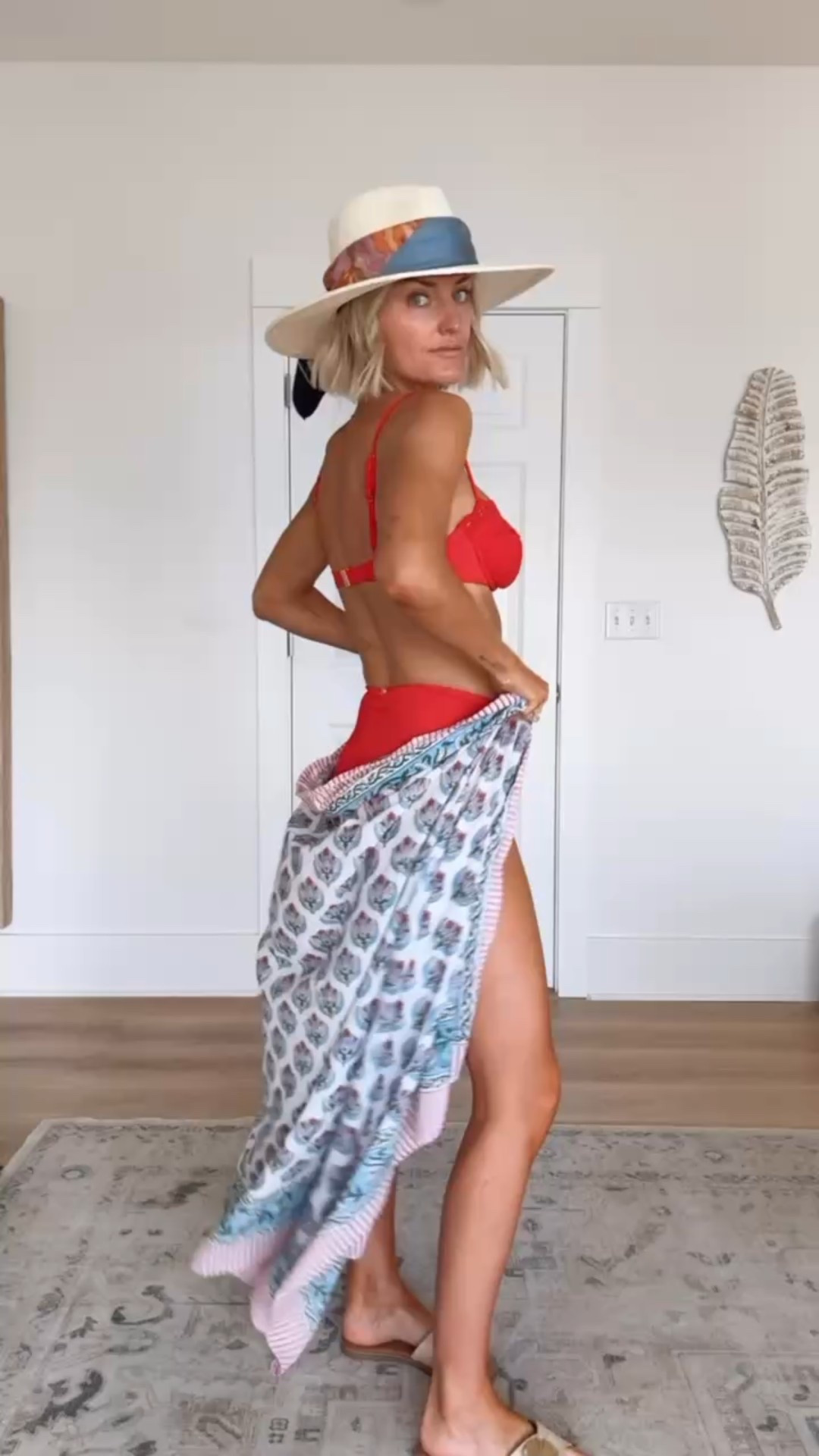 Beach day outfit idea! I have ordered this sarong in so many patterns - super cute & affordable! Wearing S in swim & XS in shirt!

Loverly Grey, beach day, pool day, swimsuit, cover up, vacation 

#LTKSwim #LTKStyleTip #LTKSeasonal