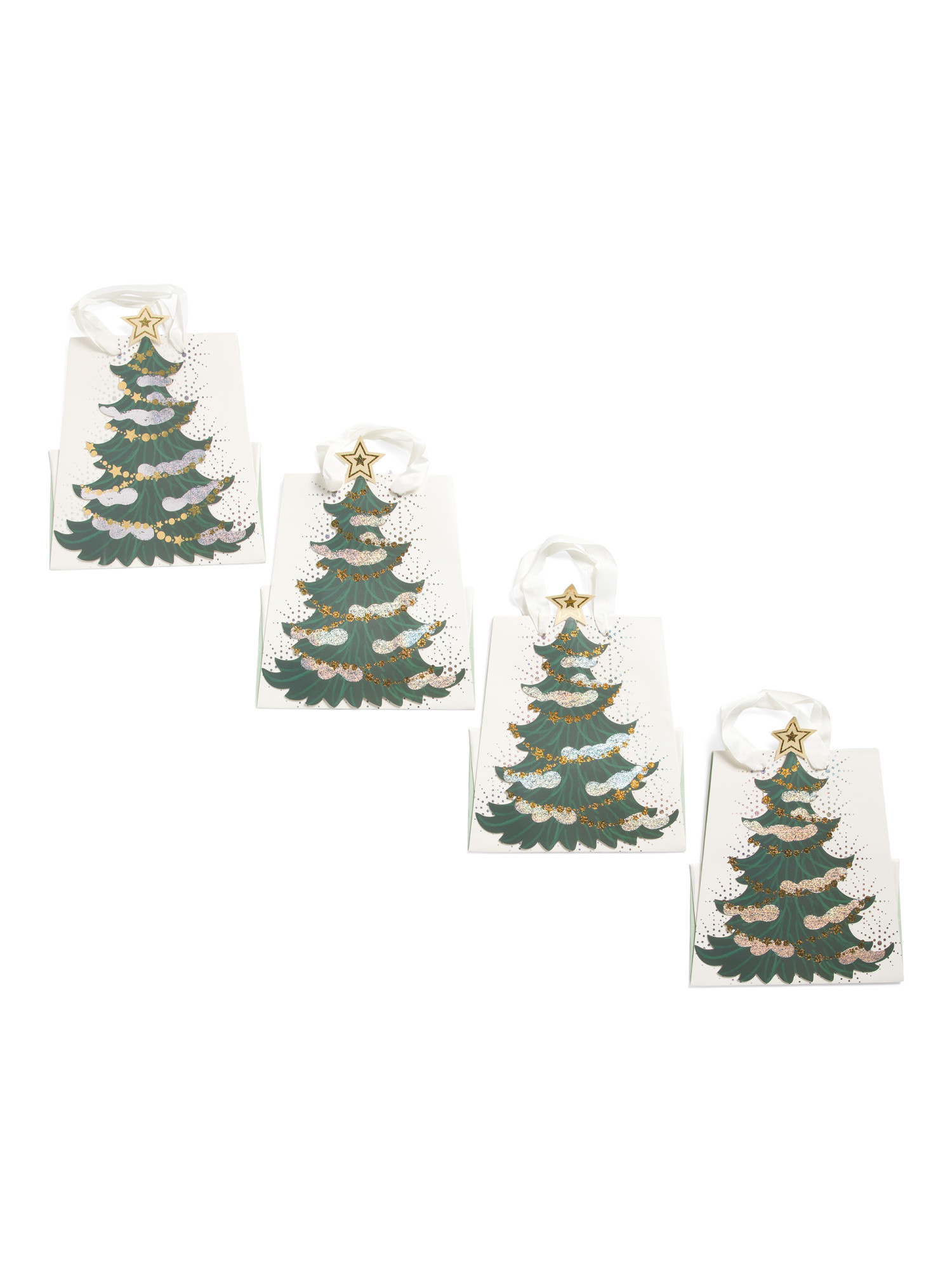 Set Of 4 Holiday Gift Bags | Marshalls