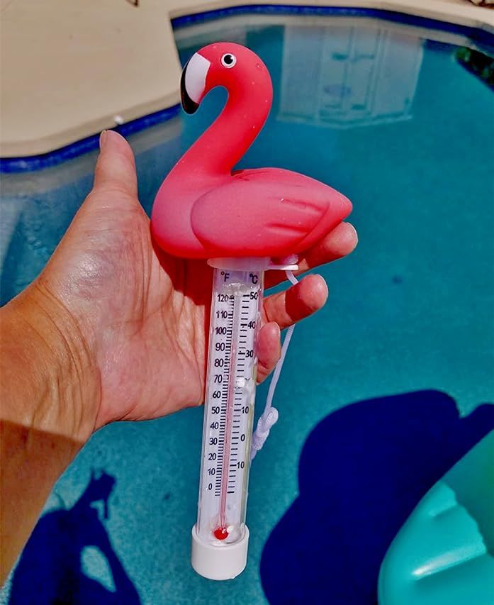 XY-WQ Floating Pool Thermometer, Large Size Easy Read for Water Temperature, Shatter Resistant with  | Amazon (US)
