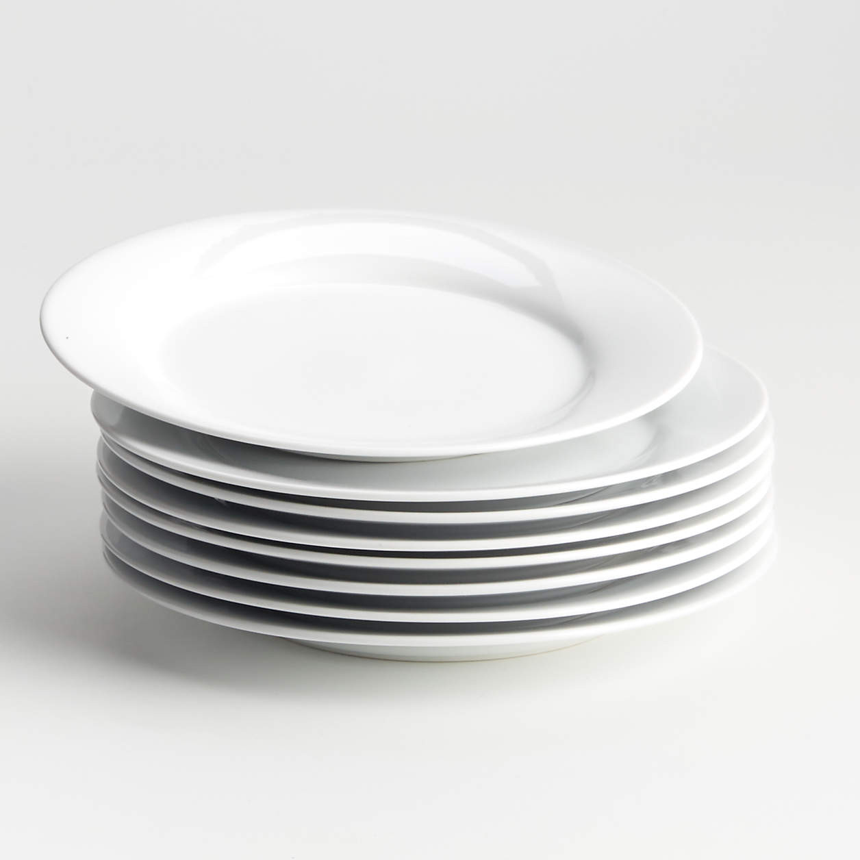 Aspen Rimmed Salad Plate + Reviews | Crate & Barrel | Crate & Barrel
