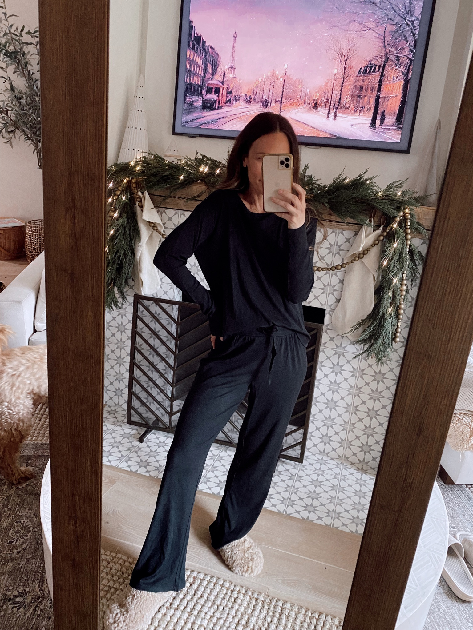 Comfy pajama set (made from sustainable material) great gift as well! 

#LTKGiftGuide #LTKstyletip