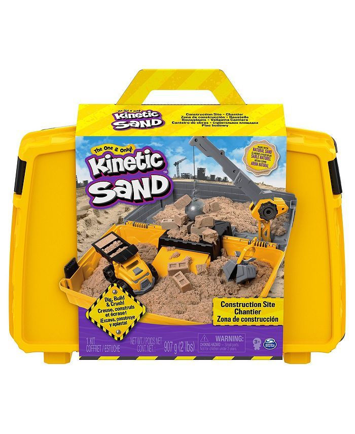 Kinetic Sand Construction Site & Reviews - All Toys - Macy's | Macys (US)