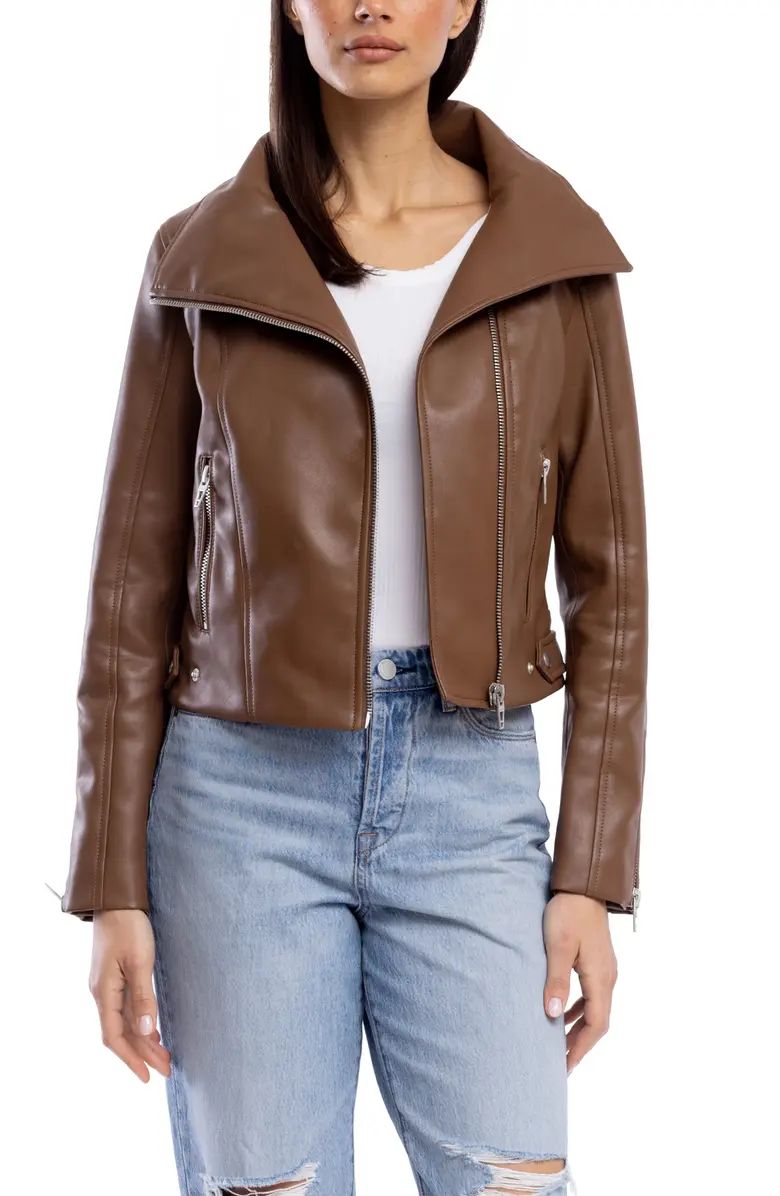 Faux Leather Moto Jacket | Nordstrom