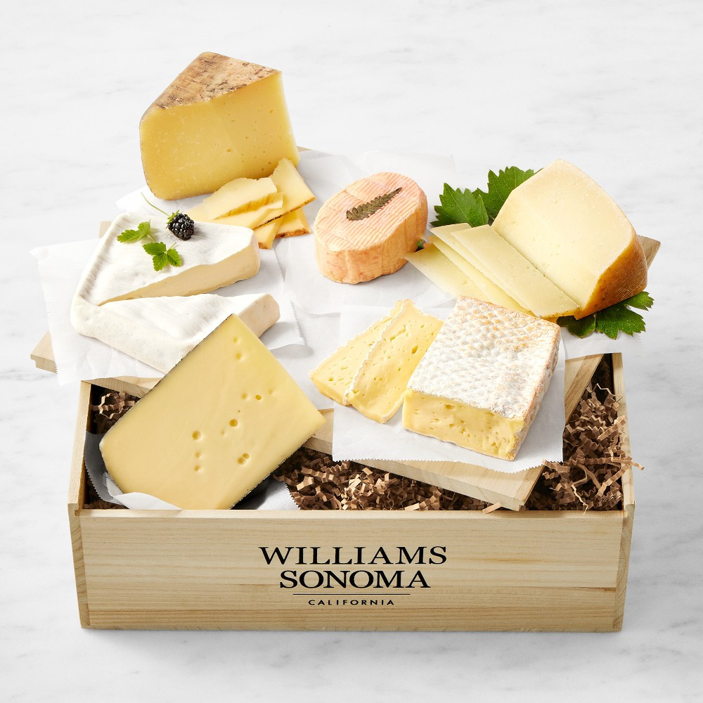 Williams Sonoma Deluxe European Cheese Gift Crate | Williams-Sonoma